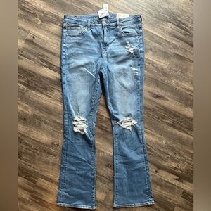 American Eagle high waist skinny kick jeans